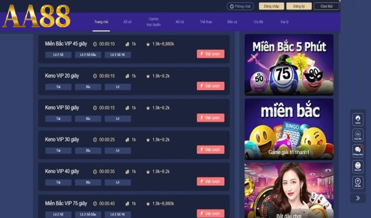 Chiến lược chơi xổ số aa88 hiệu quả