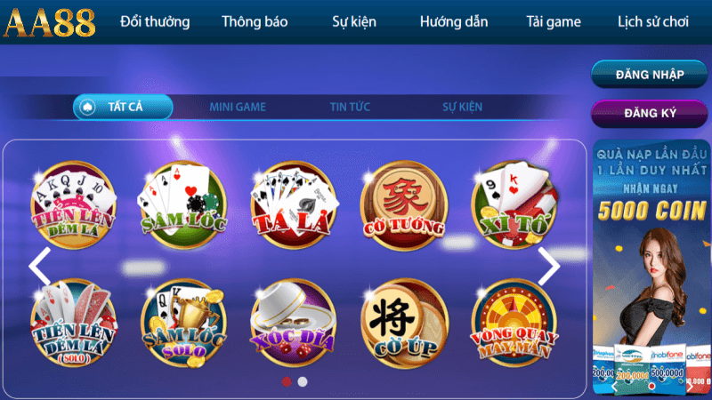 Tại sao nên chọn game bài đổi thưởng uy tín tại aa88?